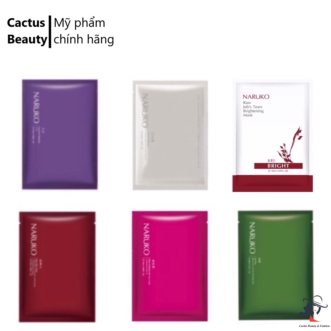 [HCM]Mặt nạ giấy Naruko Mask  đủ mùi