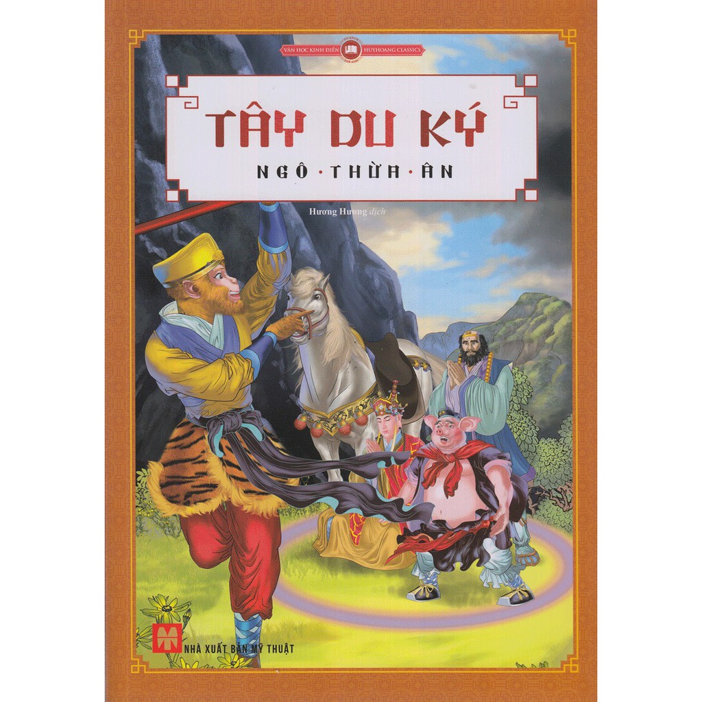 Sách - tây du ký - tủ sách văn học kinh điển đt- monty