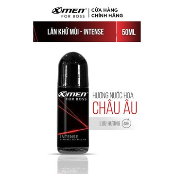 Lăn khử mùi x-men for boss intense hương trầm nội lực 50ml