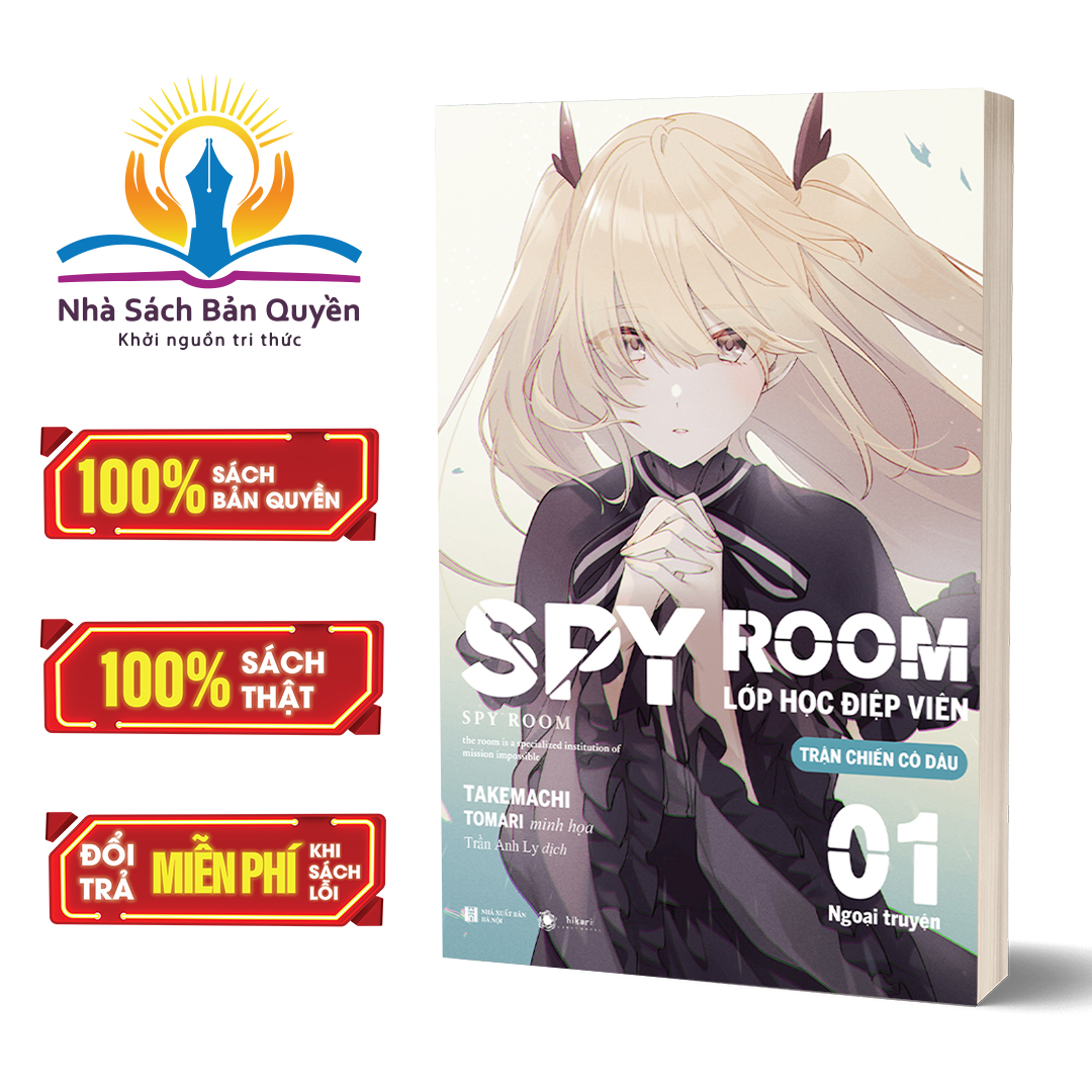 Hikari Light Novel - Thaihabooks - Sáng đã có bài viết về Tanmoshi, vậy thì  chiều làm một bài giới thiệu ngắn về Spy room là chuẩn bài rồi phải không  nào ^^