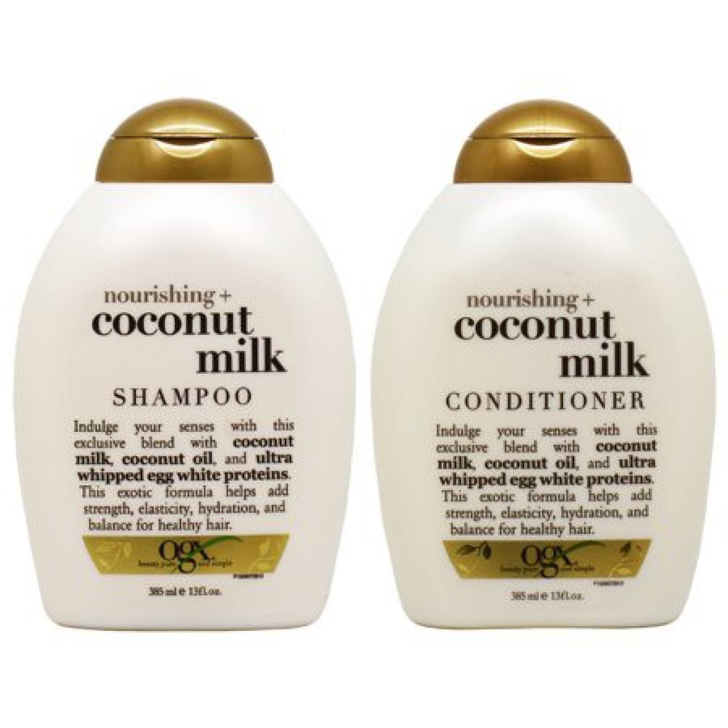 Dầu gội và dầu xả ogx nourishing coconut milk của mỹ