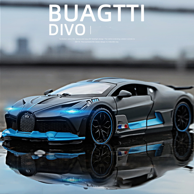 Hợp Kim 132 Diecasts Kim Loại Đồ Chơi Xe Hơi Mô Hình Bugatti Divo Đồ Chơi