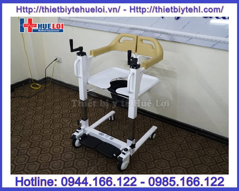 Xe lăn đa năng, Xe ghép 2 mảnh, Ghế nâng hạ bệnh nhân đi vệ sinh