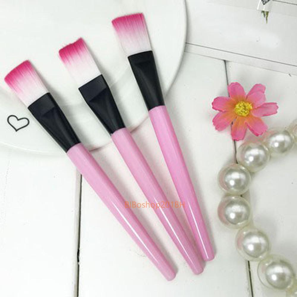 Combo 3 cây cọ quét mặt nạ cán hồng