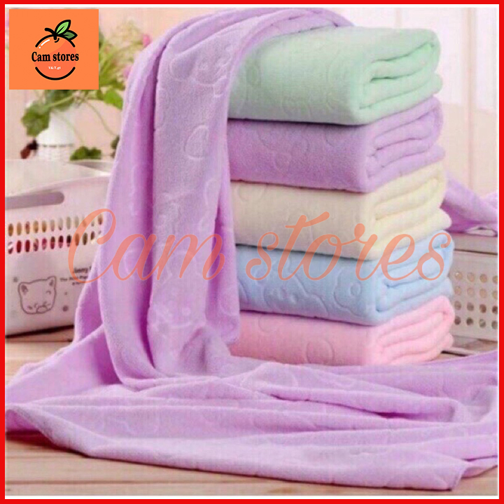 Khăn tắm xuất nhật siêu mềm mịn khổ 70x1,4M loại 1 siêu mền