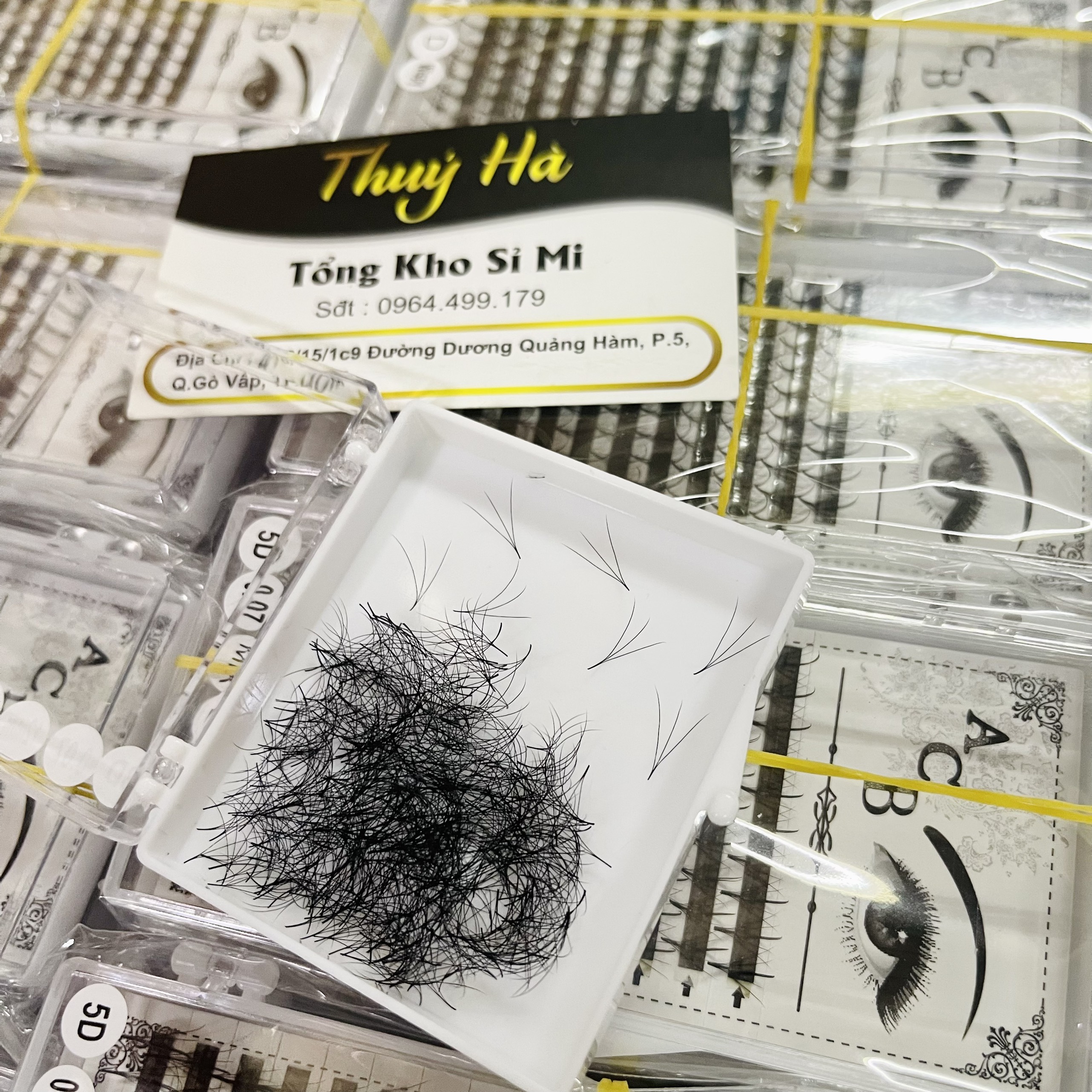 [HCM]Mi volume chùm 3D mi fan 3D DÀY 0.07  hộp 500 fan_mi fan xuất khẩu Thúy Hà