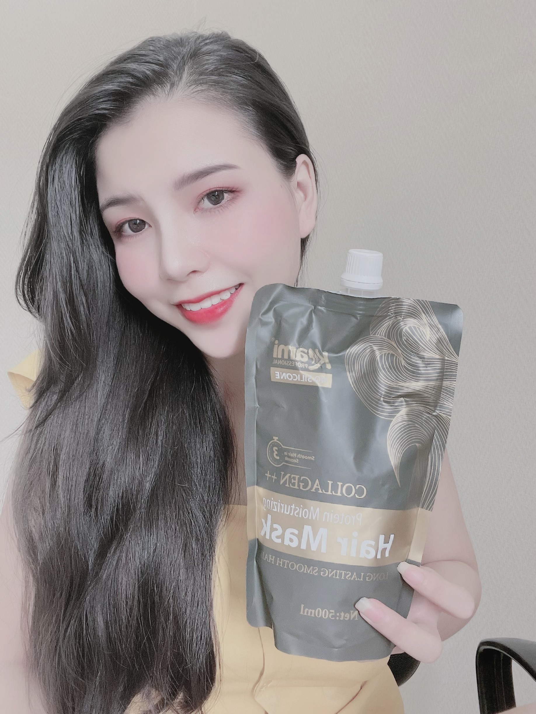 Kem hấp tóc siêu dưỡng hương nước hoa 500ml siêu mềm mượt phục hồi tóc
