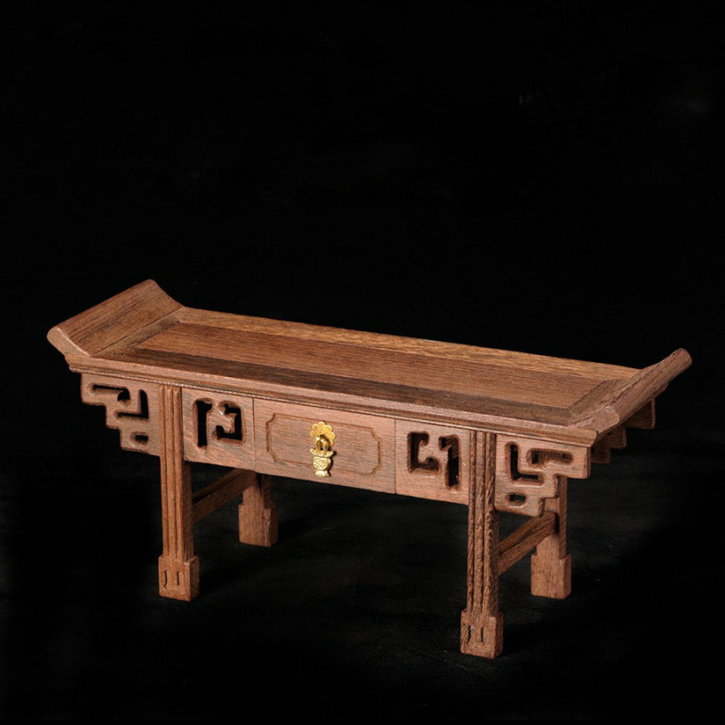 [HCM]BÀN TÍ HON KIỂU CỔ CÓ HỘC KÉO BẰNG GỖ TỰ NHIÊN ĐỂ TRANG TRÍ loại nhỏ nhất