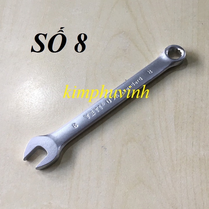 01 CÁI - 8mm CỜ LÊ VÒNG MIỆNG 8 - CỜ LÊ 8 - KHÓA 8