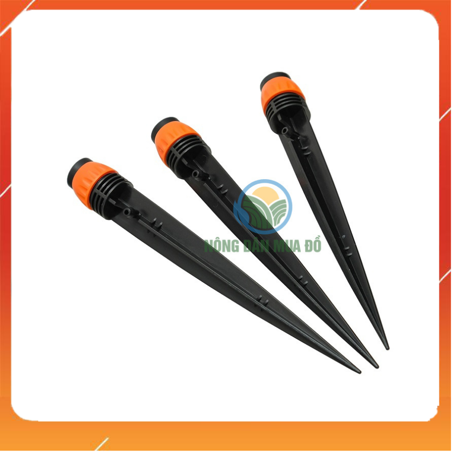 [HCM]20 Béc tưới phun xòe 360° có que cắm thích hợp tưới nhỏ giọt cho các chậu cây vườn hoa