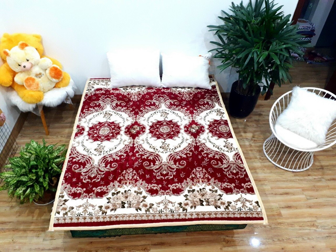 Thảm nỉ nhung, thảm lông cừu trải giường cao cấp