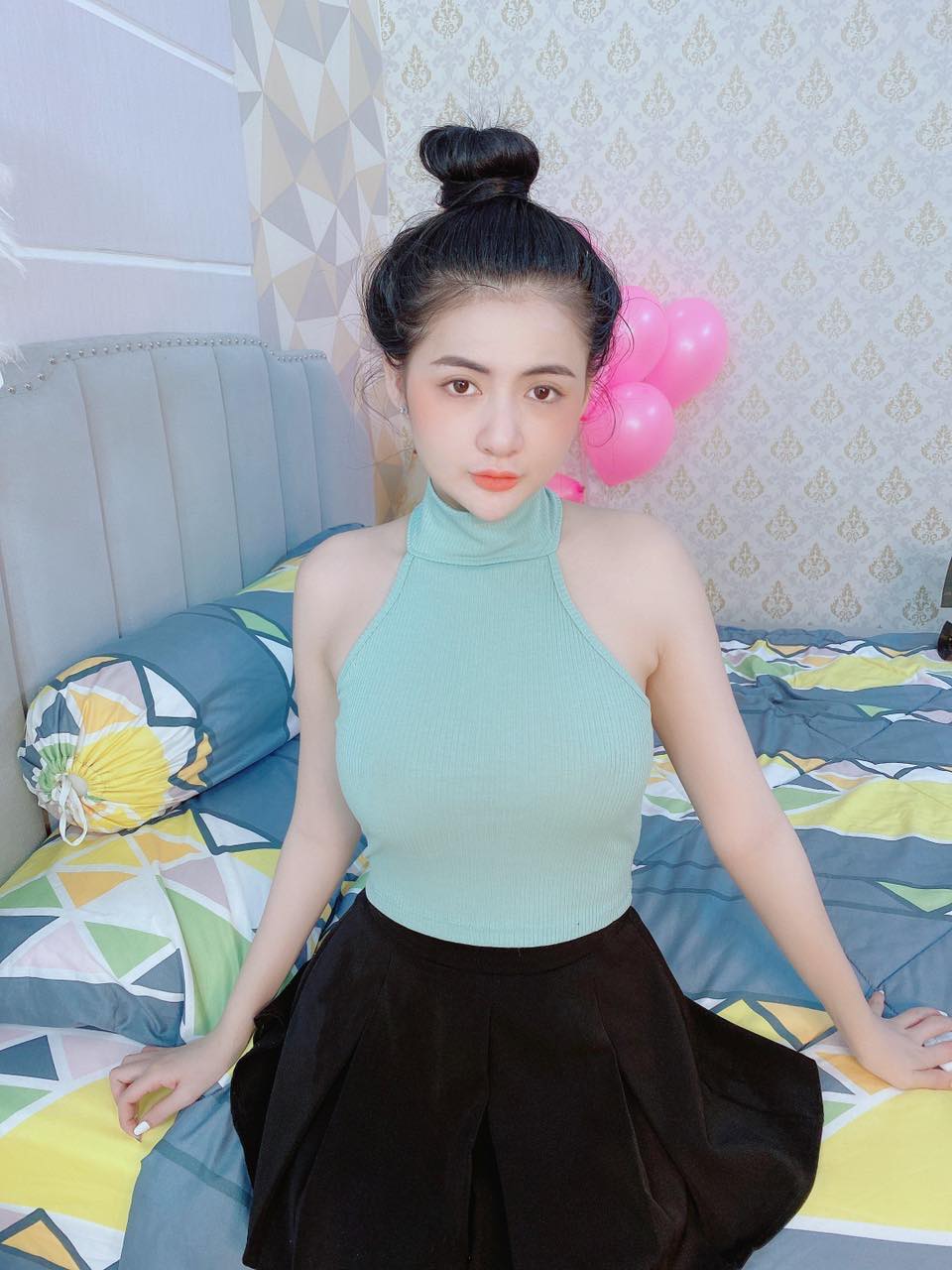 [HCM]ÁO BA LỔ CỔ LỌ ÔM BODY TÔN DÁNG -THUN GÂN 975