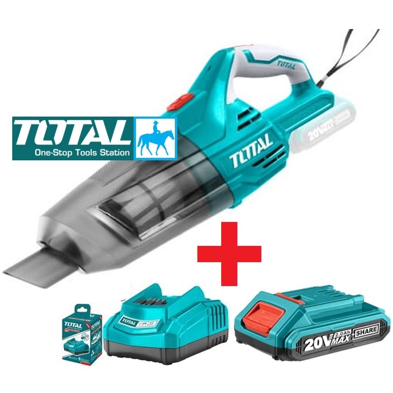 Máy hút bụi dùng pin sạc lithium-ion 20v total tvli2001