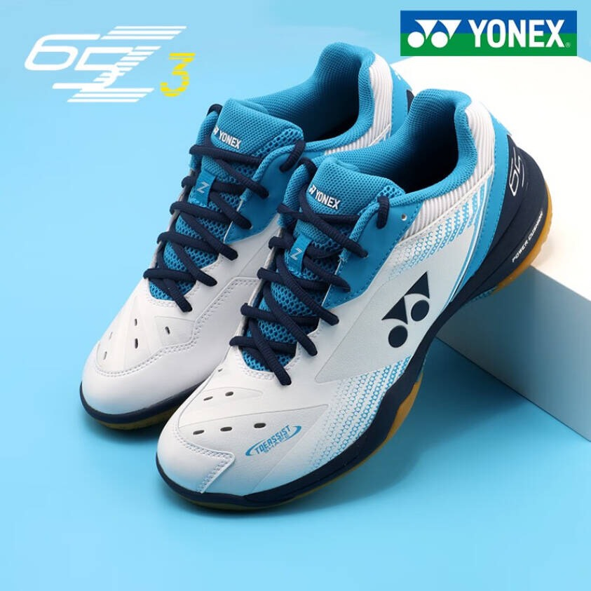 Giày cầu lông yonex chuyên nghiệp mẫu mới SHB65Z3 màu trắng xanh