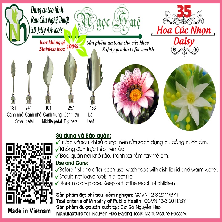 Kim rau câu 3d ngọc huệ