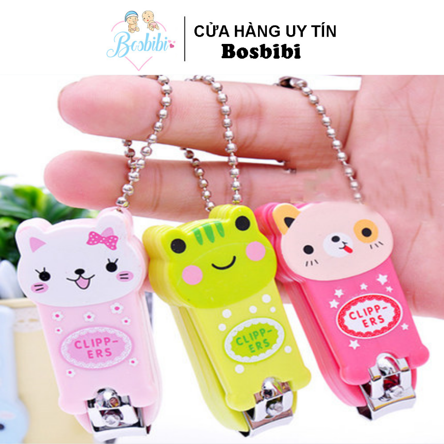 Bấm móng tay cute hình thú cho bé yêu
