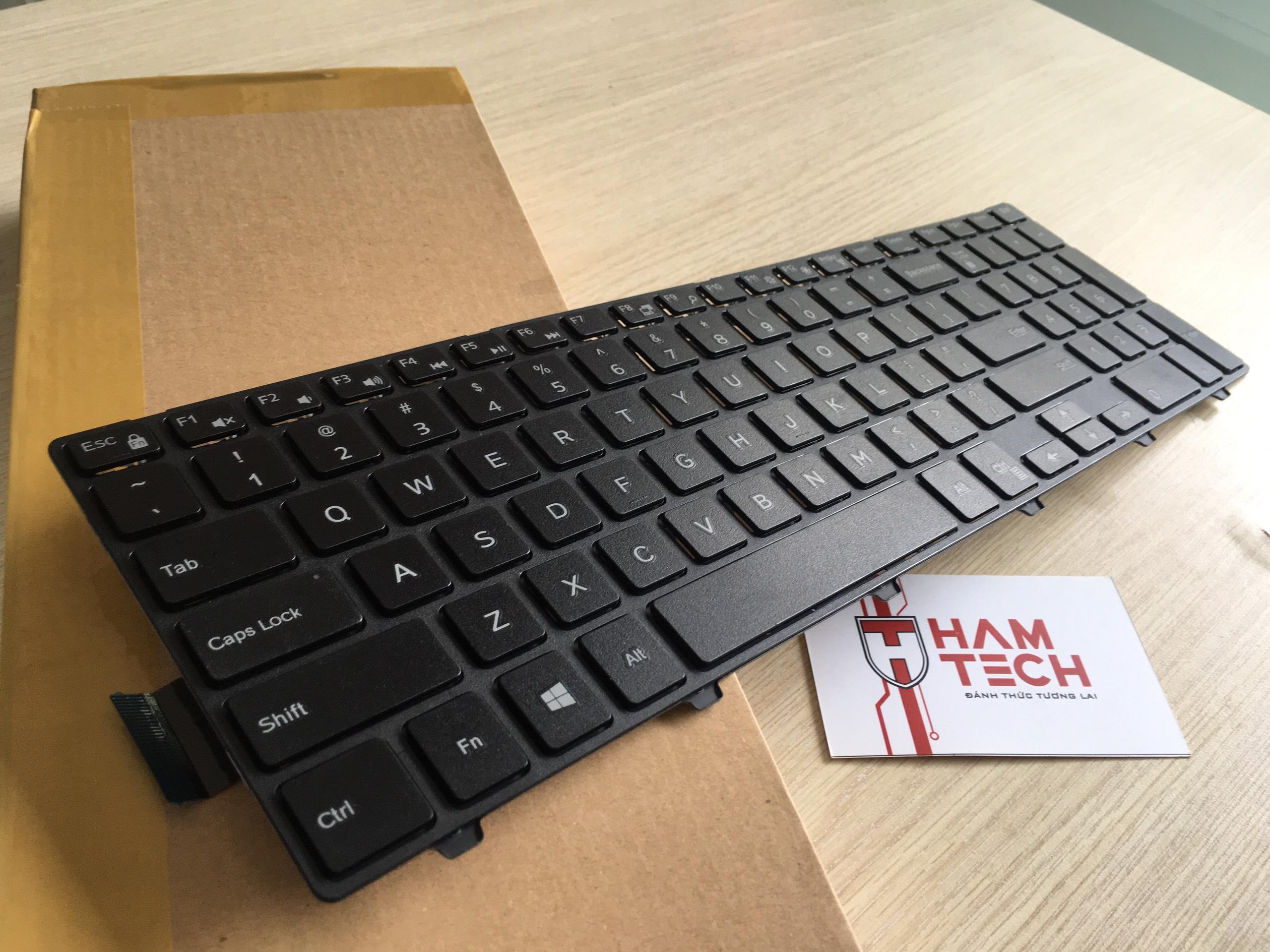 [HCM]BÀN PHÍM LAPTOP DELL Inspiron 15-3000 3541 3542 3543 3558 3878  Inspiron 15-5000 5542 5543 5545 5547 5548 Inspiron 15 5000 Series 5558 5555 5551 KHÔNG ĐÈN - HÀNG LOẠI TỐT