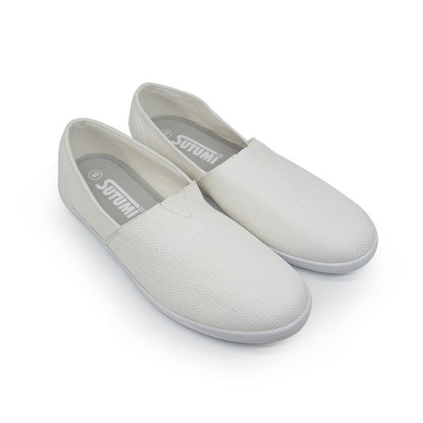 Giày slip on nam sutumi sum142 - trắng