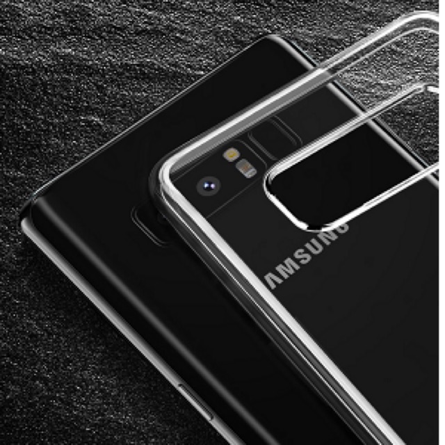 Ốp dẻo silicon trong suốt ss note 8