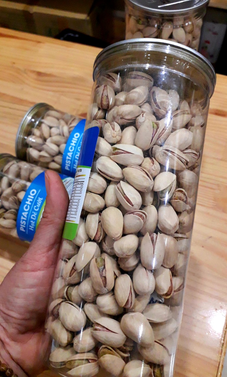 Hạt dẻ cười mỹ không tẩy trắng -hũ 500gr