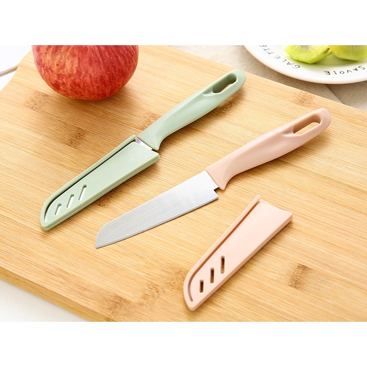 DAO GỌT TRÁI CÂY CÓ NẮP ĐẬY TIỆN DỤNG - DAO GỌT HOA QUẢ CÓ NẮP AN TOÀN |Shopee Việt Nam