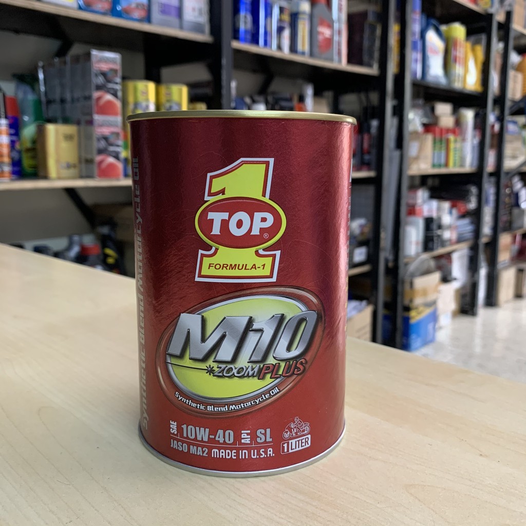 Nhớt top 1 m10 zoom plus 10w40 1lít