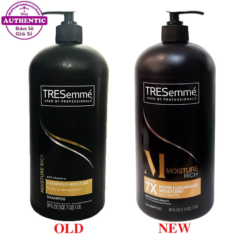 Dầu gội tresemme phục hồi tóc hư tổn luxurious moisture