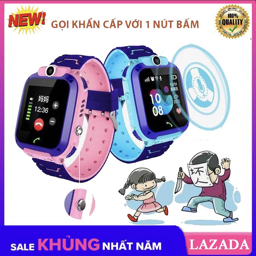 Đồng Hồ Định Vị Trẻ Em A28, Có Tiếng Việt, Chống Nước Ip 67, GPS, Nghe Nén và Chụp Ảnh lén, Nghe Gọi Hai Chiều,mẫu mới 2020