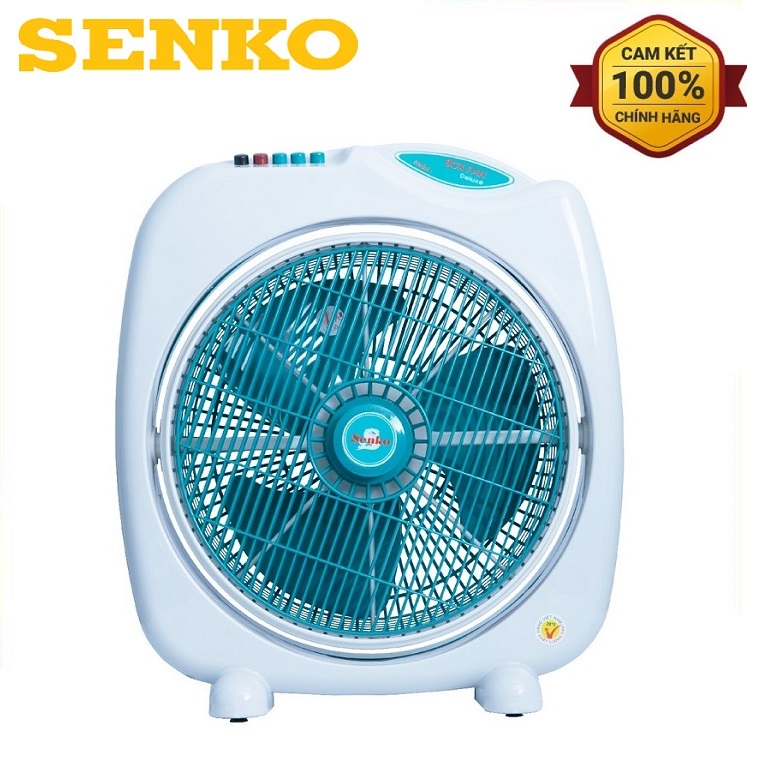 QUẠT HỘP SENKO LOẠI LỚN BD1410 CHUYỂN HƯỚNG ĐIỆN ( NGÃ TỰ NGẮT ĐIỆN - CÔNG SUẤT 47W )