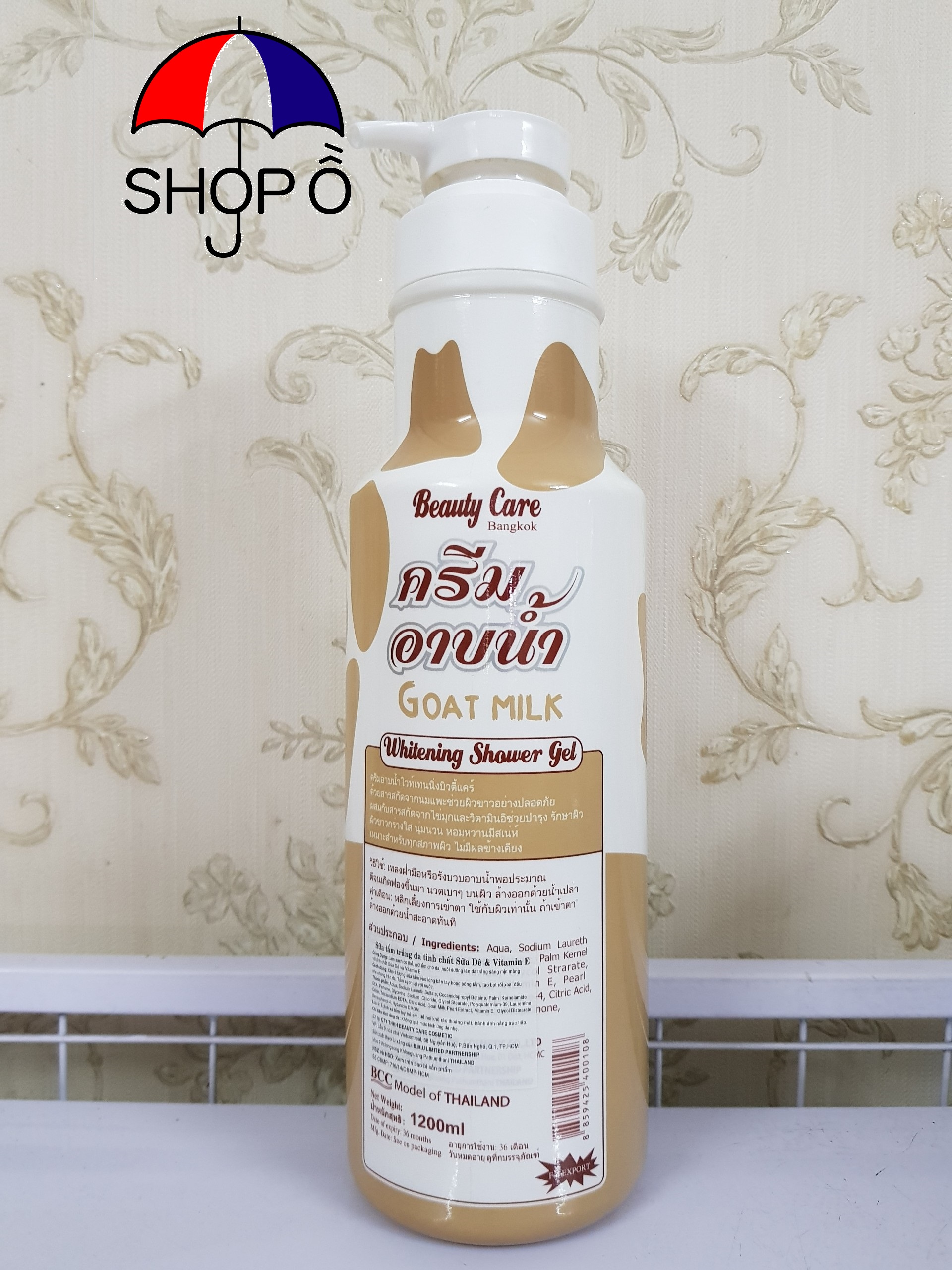 Sữa tắm dê goat milk 1200ml thái lan