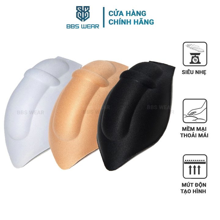 Miếng độn quần lót, miếng độn dv cao cấp, trơn và in 3d
