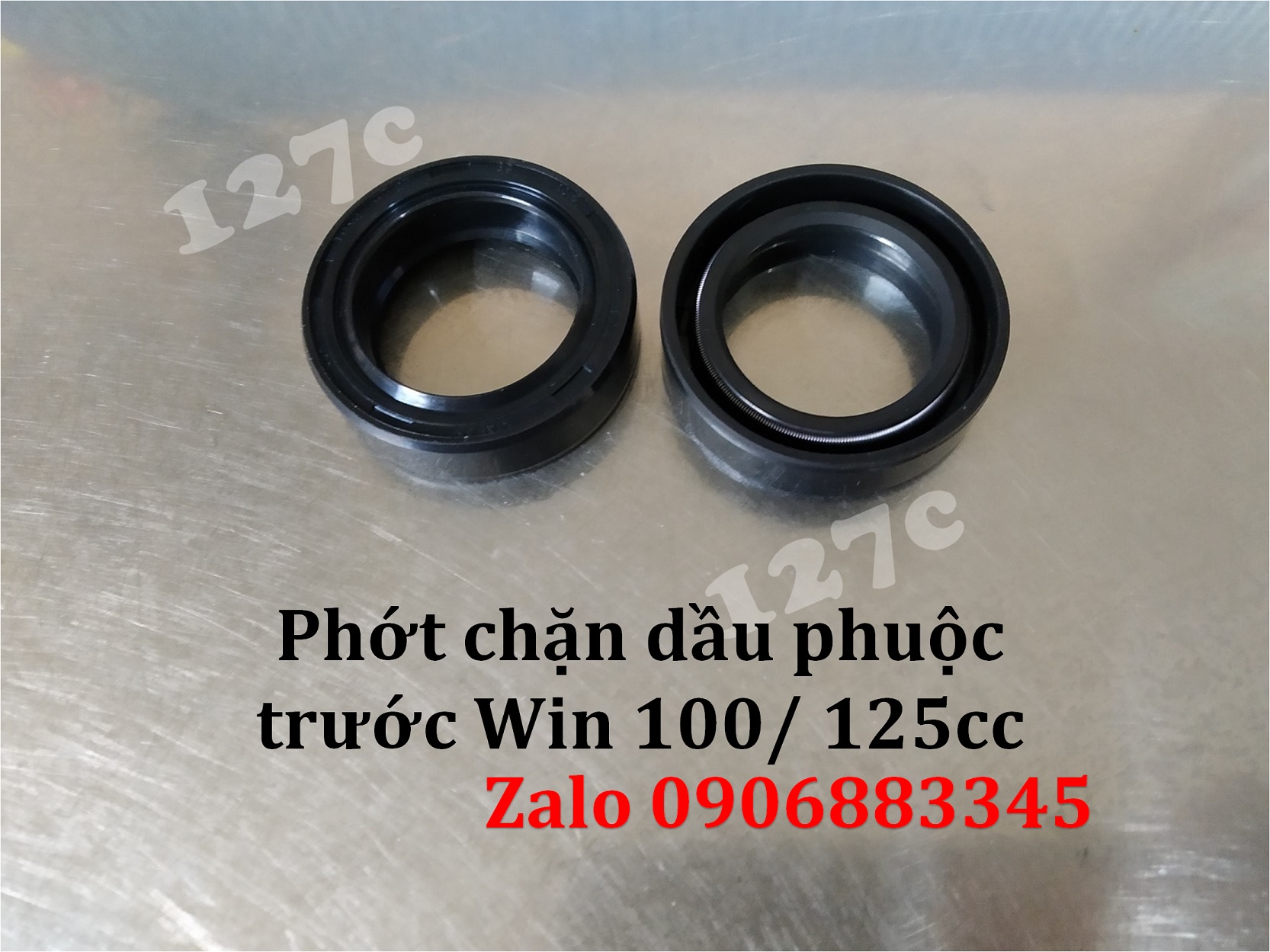 [HCM] Phớt chặn dầu 27/39 phuộc trước Win 100/ 125cc (1 cặp)