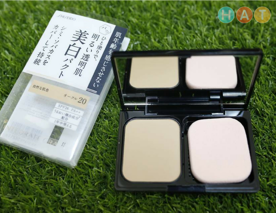 Lõi phấn shiseido aqualabel nhật bản hàng mới màu xanh