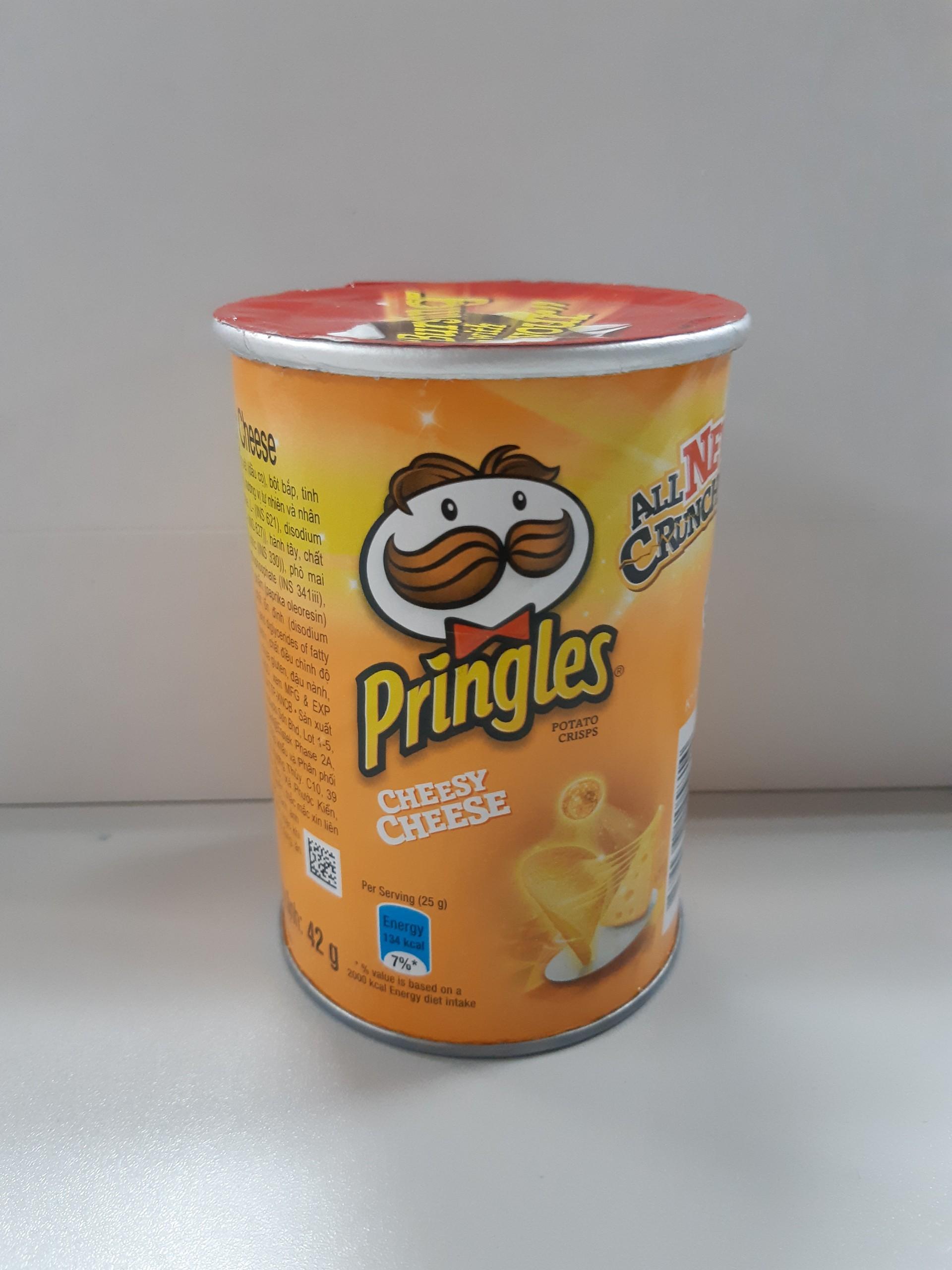 Snack Khoai Tây Pringles Cheesy Cheese 42g