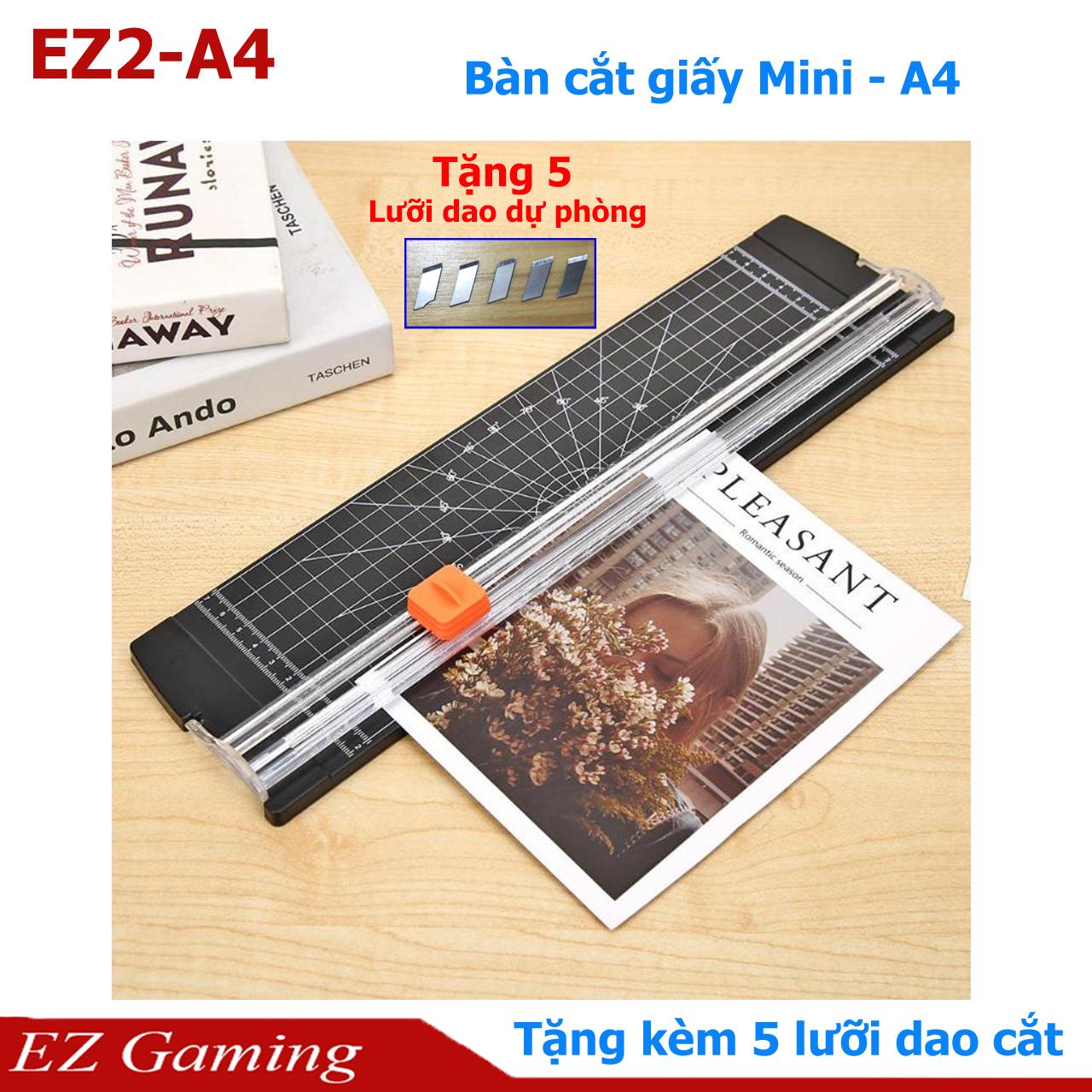 [HCM]Bàn cắt giấy A4 thanh trượt  nhỏ gọn tiện lợi cắt được nhiều tờ một lần.