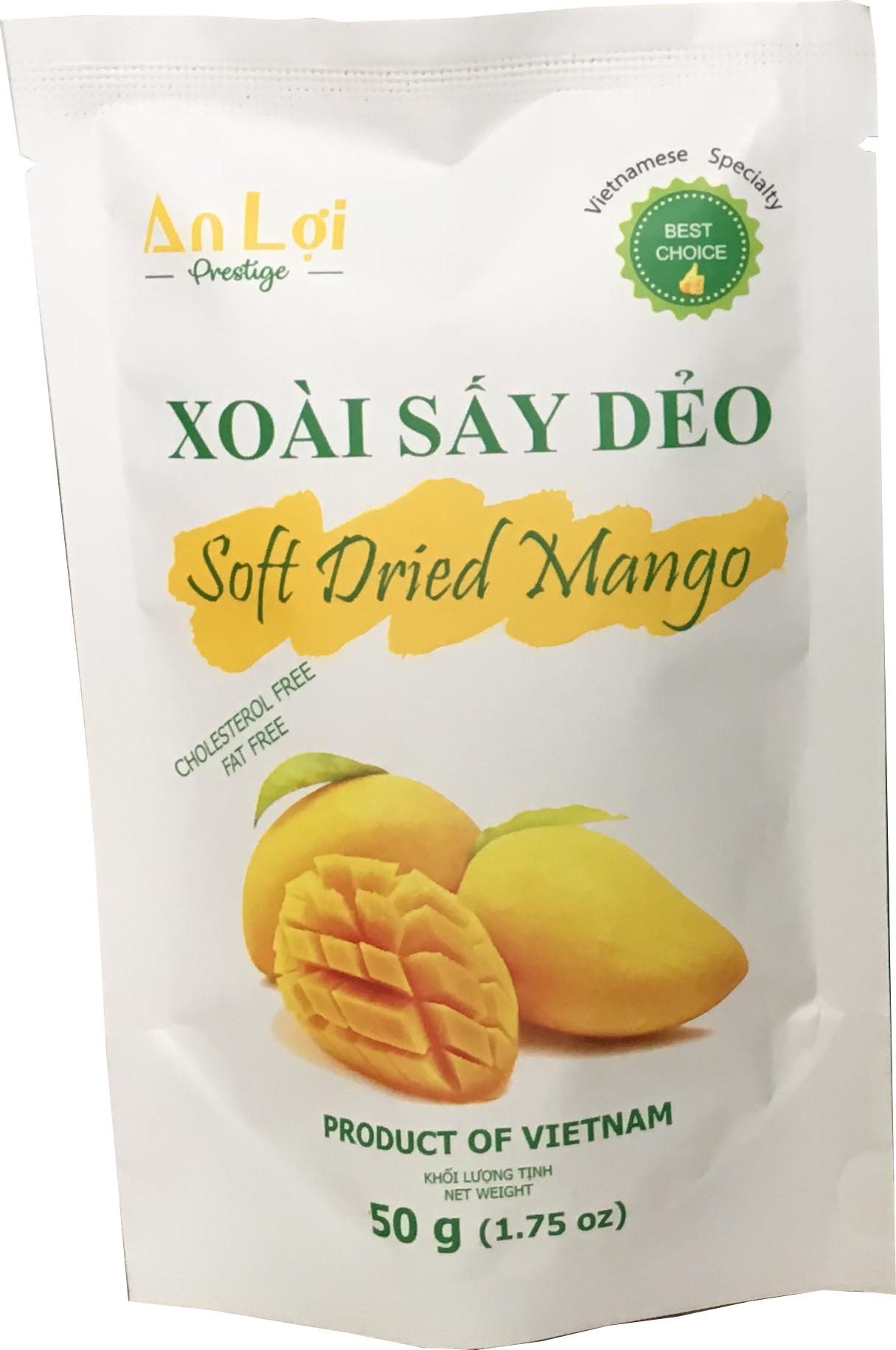 [HCM]XOÀI SẤY DẺO AN LỢI  50G (SOFT DRIED MANGO) 부드러운 말린 망고