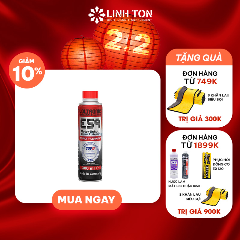 Phụ gia phủ sứ Voltronic E59 Motor-Schutz Engine Protector