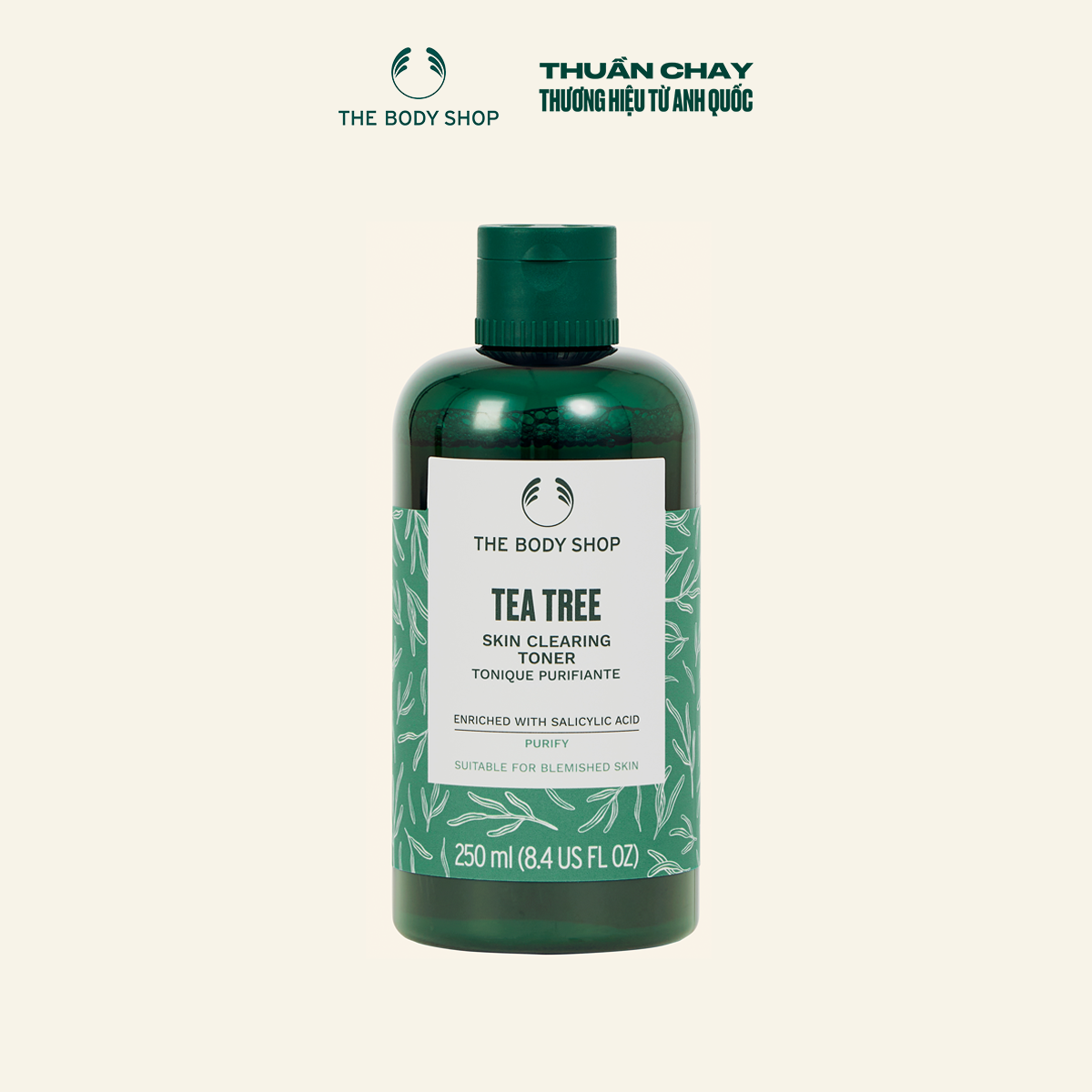 Nước Cân Bằng Tràm Trà Tea Tree Skin Clearing Toner THE BODY SHOP