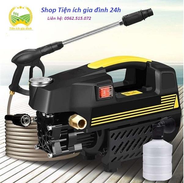 [GIÁ GỐC - TẶNG THÂN NỐI ỐNG DÀI 50] Máy rửa xe gia đình áp lực cao Sakura 1800W - Máy rửa xe áp lực cao đánh bay mọi vết bẩn