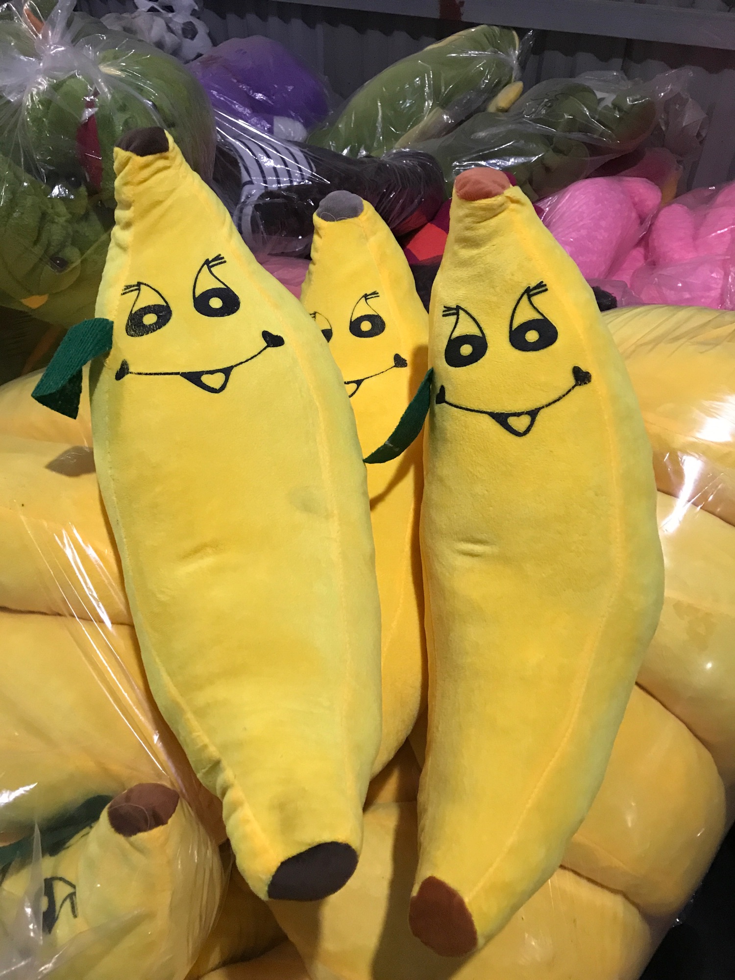 Gối ôm hình trái chuối biểu tượng cảm xúc loại lớn 60cm