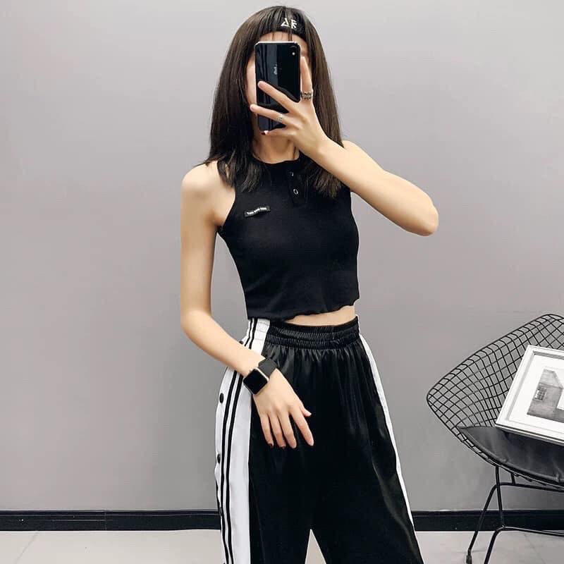 [ SIÊU PHẨM ] QUẦN ỐNG RỘNG XẺ TÀ CÚC BẤM STYLE CÁ TÍNH CHẤT LỪ XX3