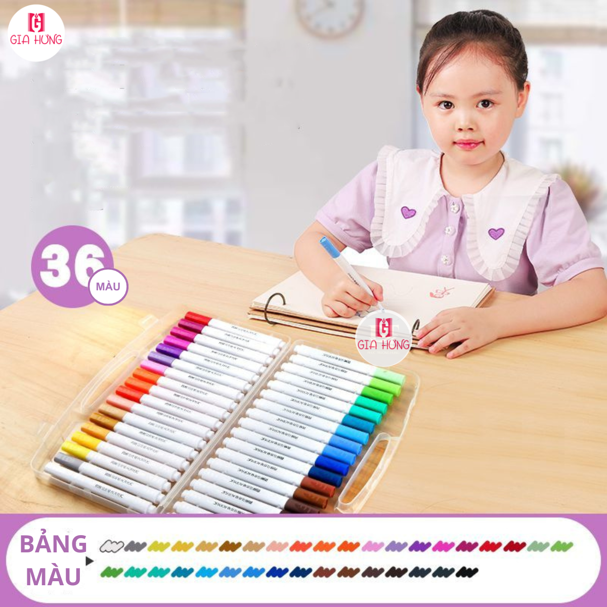 Set Bút 80 Màu Acrylic Marker Mingyun Không Lem Giấy, Bút Vẽ Lên Nhiều Chất Liệu, Chồng Màu, Không Thấm Nước - Màu Vẽ An Toàn Cho Bé.