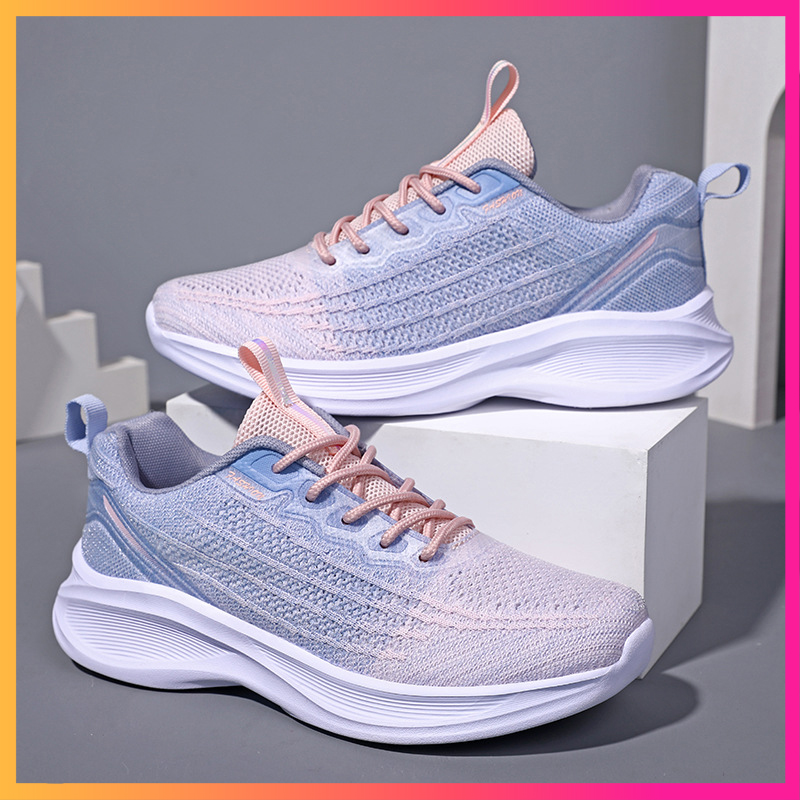 Giày thể thao nữ đi bộ sneaker nữ tập gym siêu nhẹ thoáng khí - f981