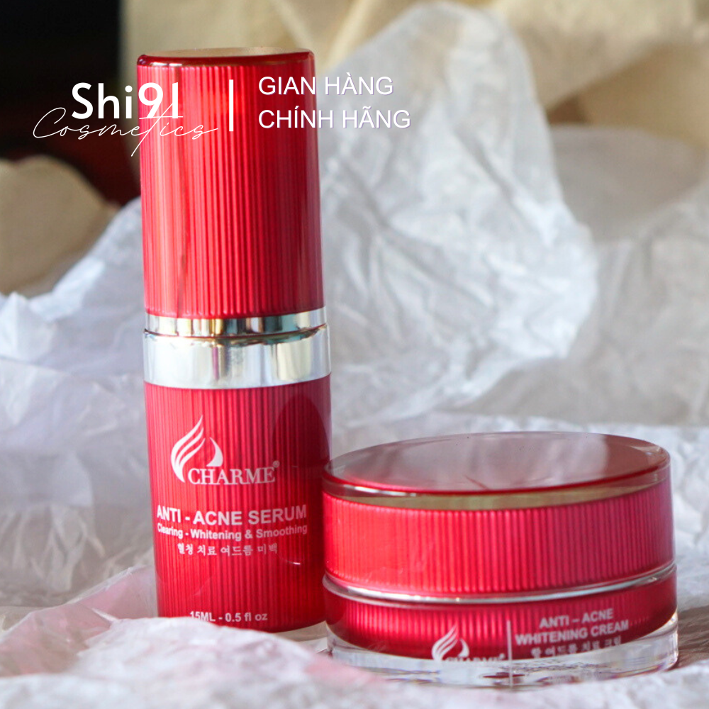 Combo serum và kem thông đỏ charme - shi91 cosmetics