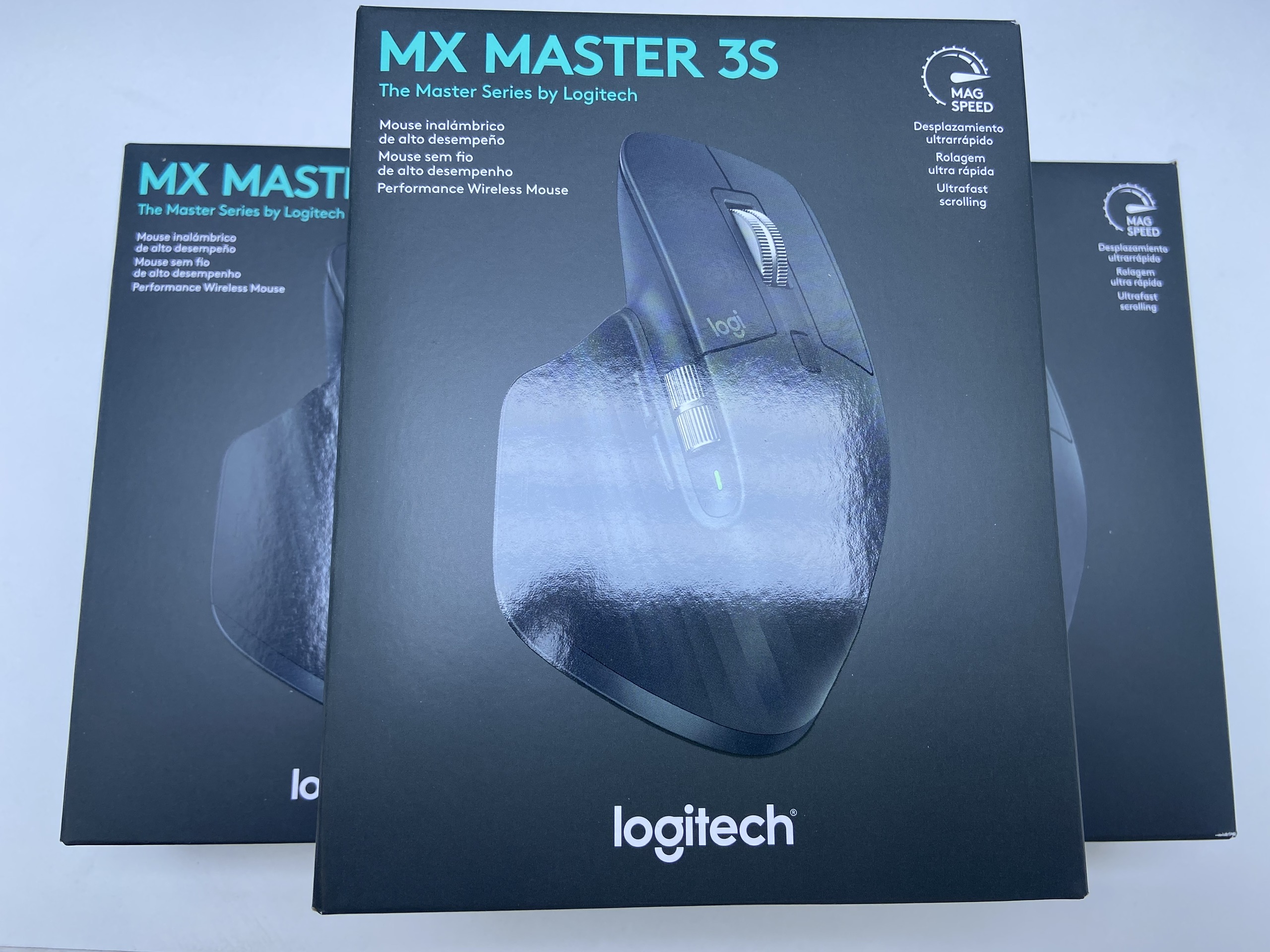 Chuột không dây Logitech MX Master 3S Wireless Bluetooth Đen