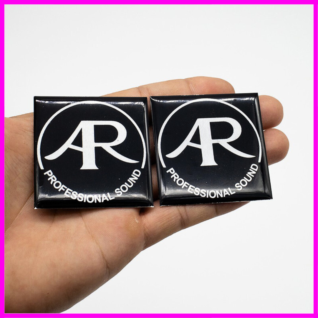Tem Loa AR Nhựa Dẻo Vuông 5cm ( giá 2 tem )