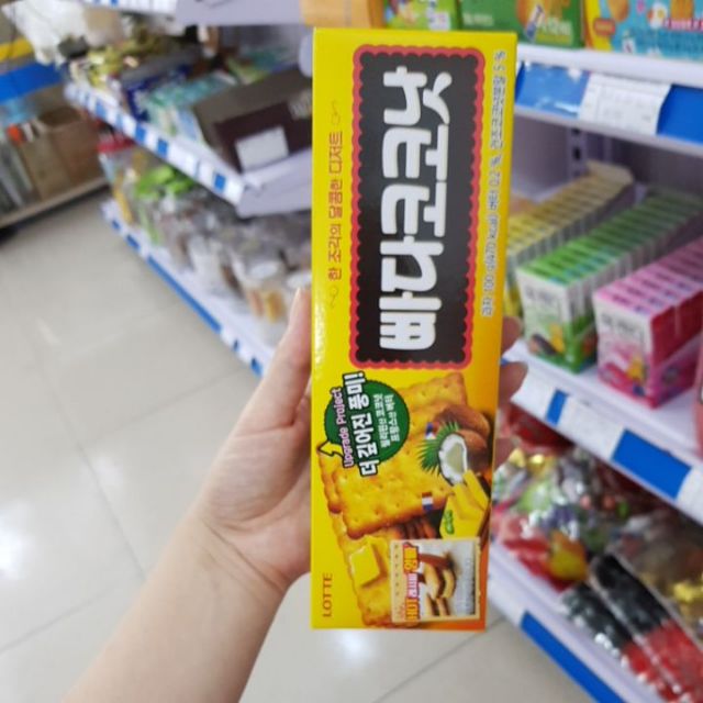 Bánh quy bơ dừa Hàn Quốc