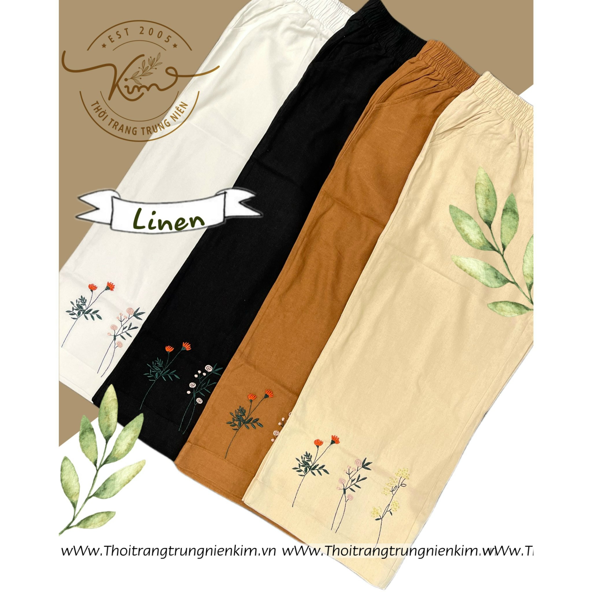 Quần linen