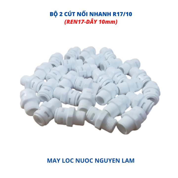 Cút nối thẳng r17/10-