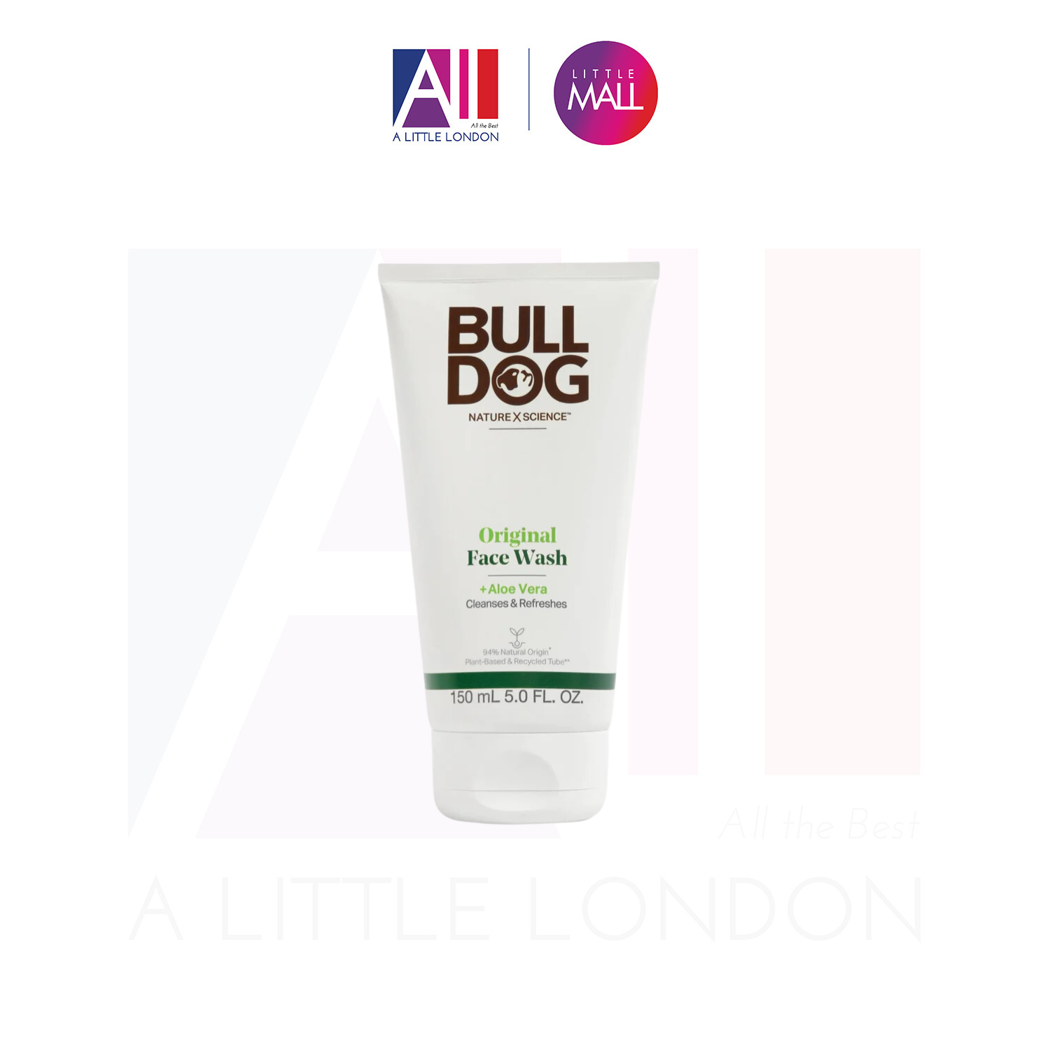 Sữa rửa mặt da thường cho nam Bulldog Original Face Wash 150ml